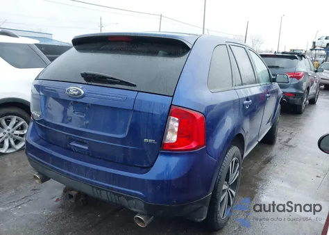 2013 Ford Edge Sel из США, поврежденный, VIN 2FMDK3JC3DBA25741